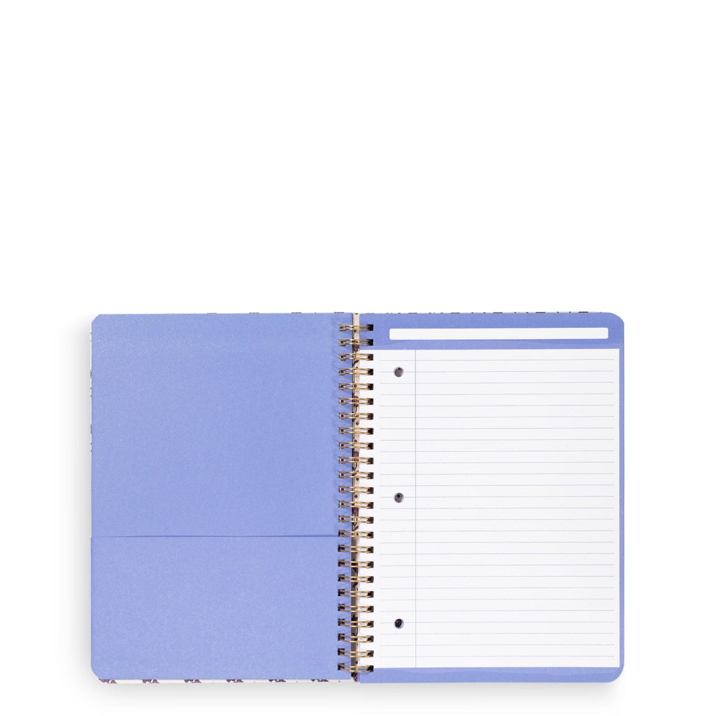 Small Spiral Notebook with Pockets | Vera Bradley