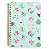 Small Spiral Notebook with Pockets - Cookie Swap - Swatch Image