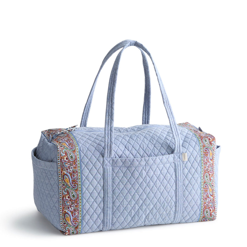 iconic small duffel vera bradley