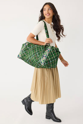 Large Original Duffel Bag - Chelsea Plaid - Image 2