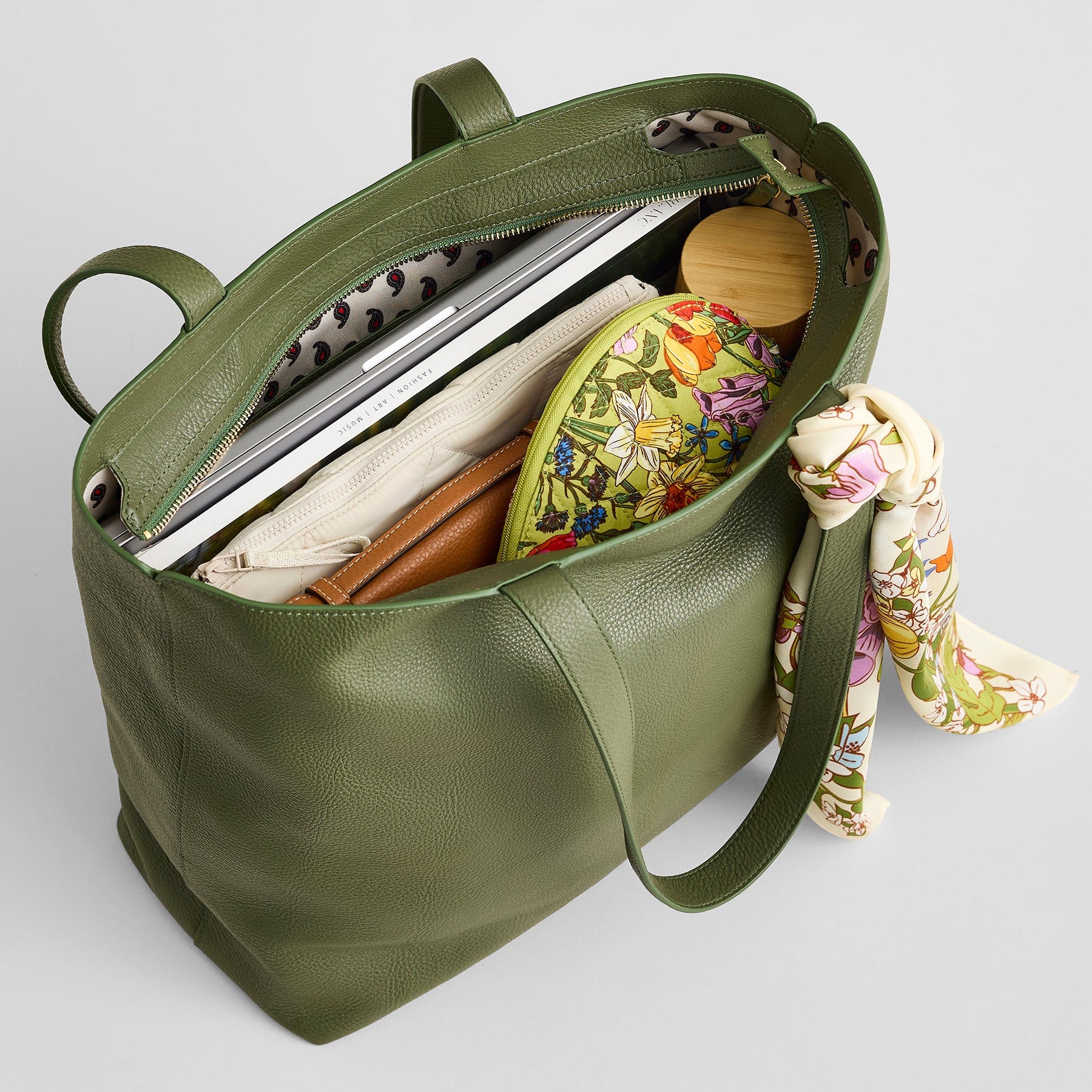 Original Zip Tote Bag - Leather | Vera Bradley