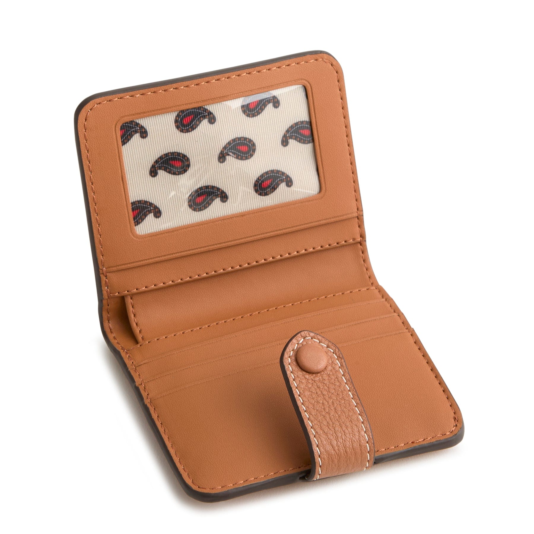 Small Tab Wallet - Leather | Vera Bradley