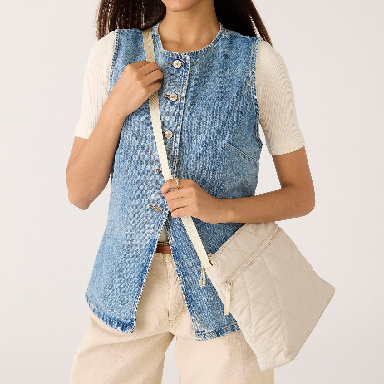 Bluebell！！ Original Zip Hipster - Featherweight | Vera Bradley