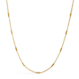Delicate Chain Choker-Satin Gold-Image 1-Vera Bradley