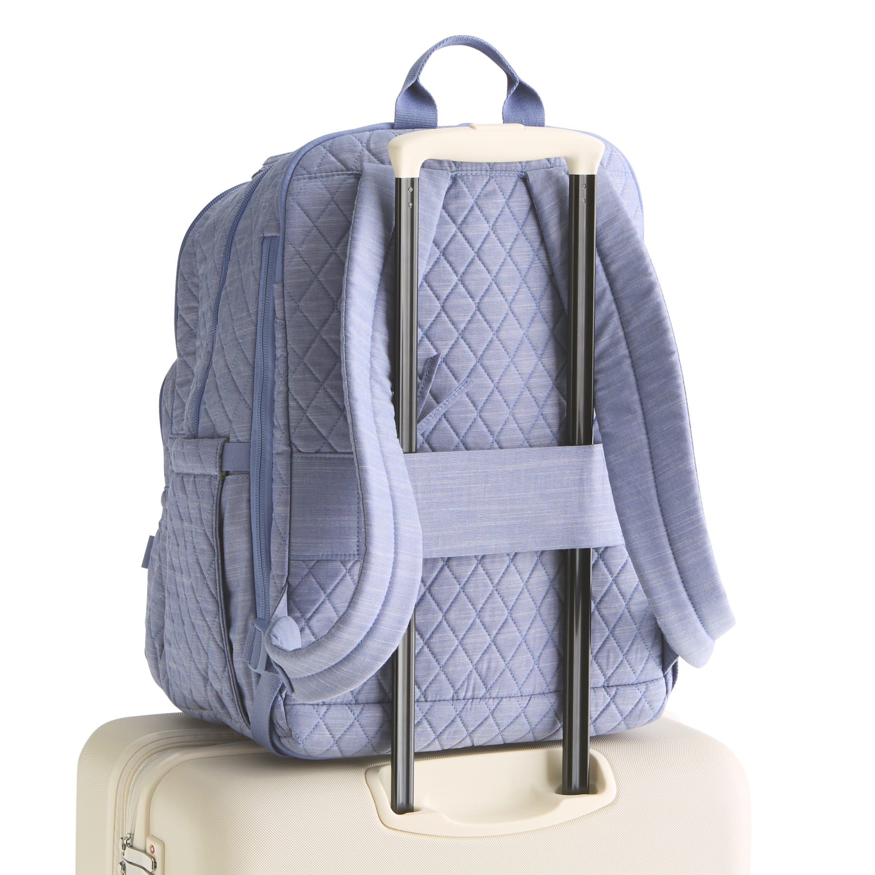 Vera Bradley XL Bancroft Backpack Women Blue
