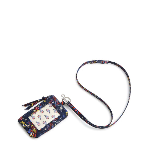 Zip ID Pouch Breakaway Lanyard - Cotton | Vera Bradley