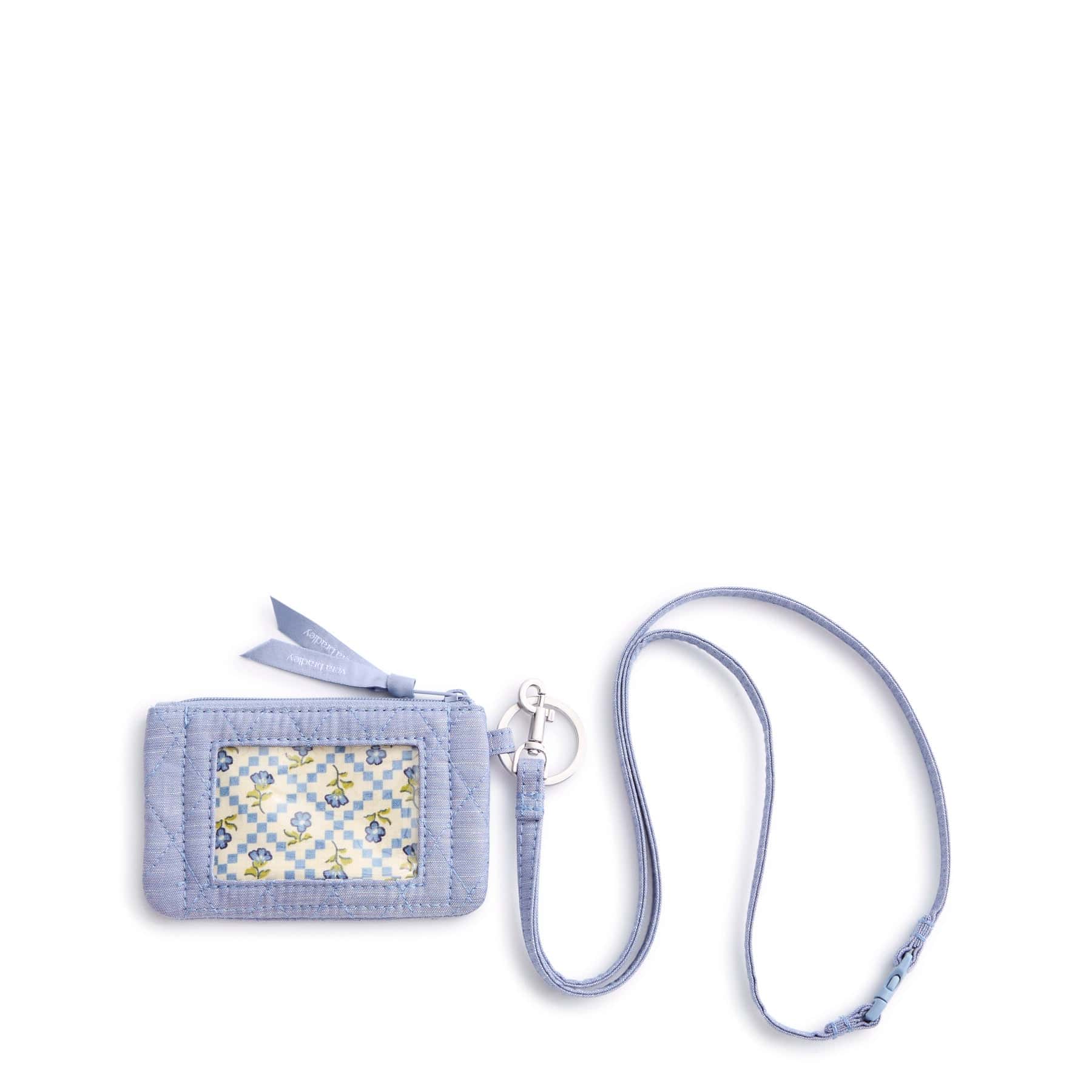 Zip ID Pouch Breakaway Lanyard - Cotton | Vera Bradley
