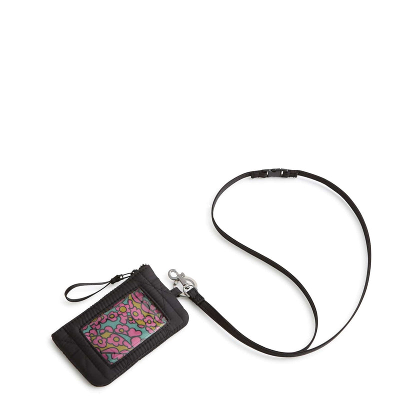 Beaded Lanyard With Magnetic Breakaway Clasp - Rainbow Prism