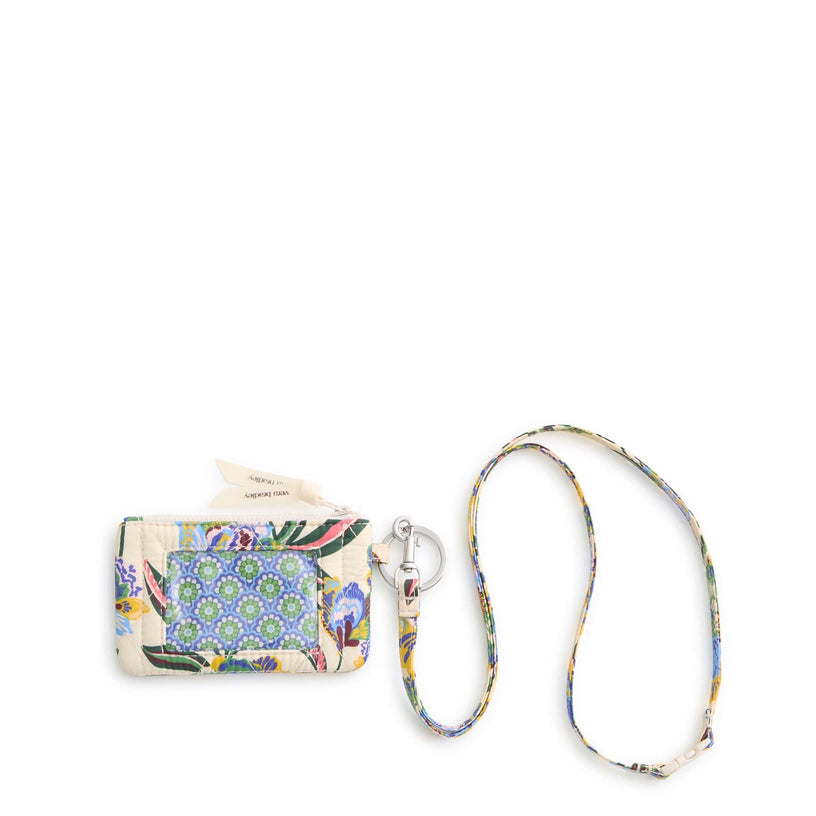 Zip ID Pouch Breakaway Lanyard - Featherweight | Vera Bradley