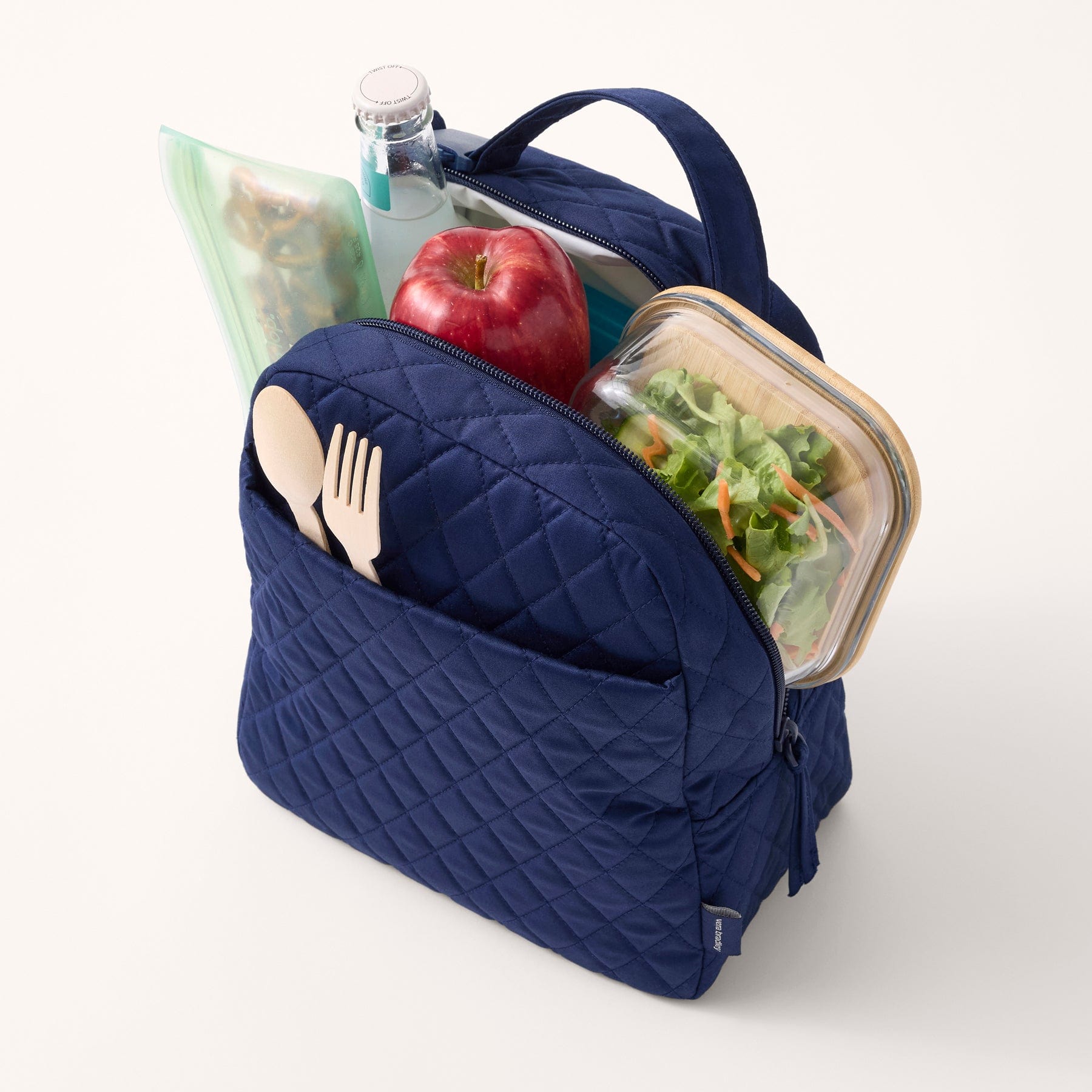 Vera Bradley Large Lunch Bag - Thumbnail 5