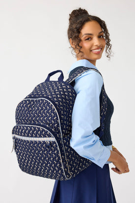 Bancroft Backpack - Rachel Ditsy Peacoat - Image 2