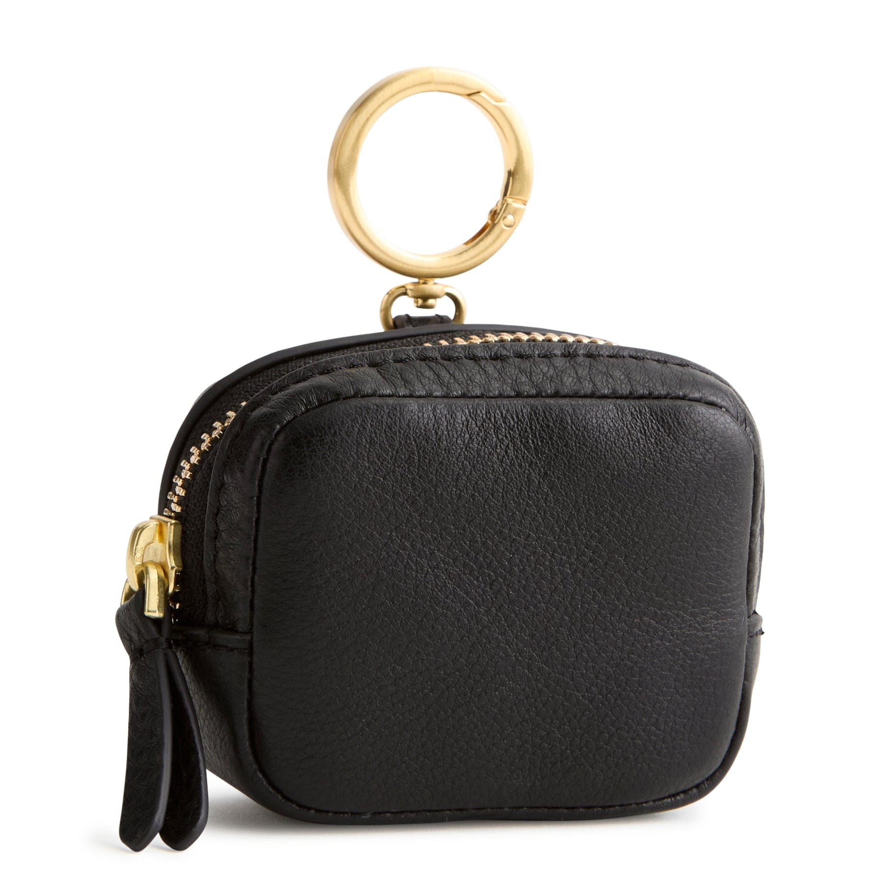 Zip Earbud Bag Charm - Leather | Vera Bradley