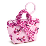 Original Tote Bag Charm - Melissa Ditsy Pink - Swatch Image