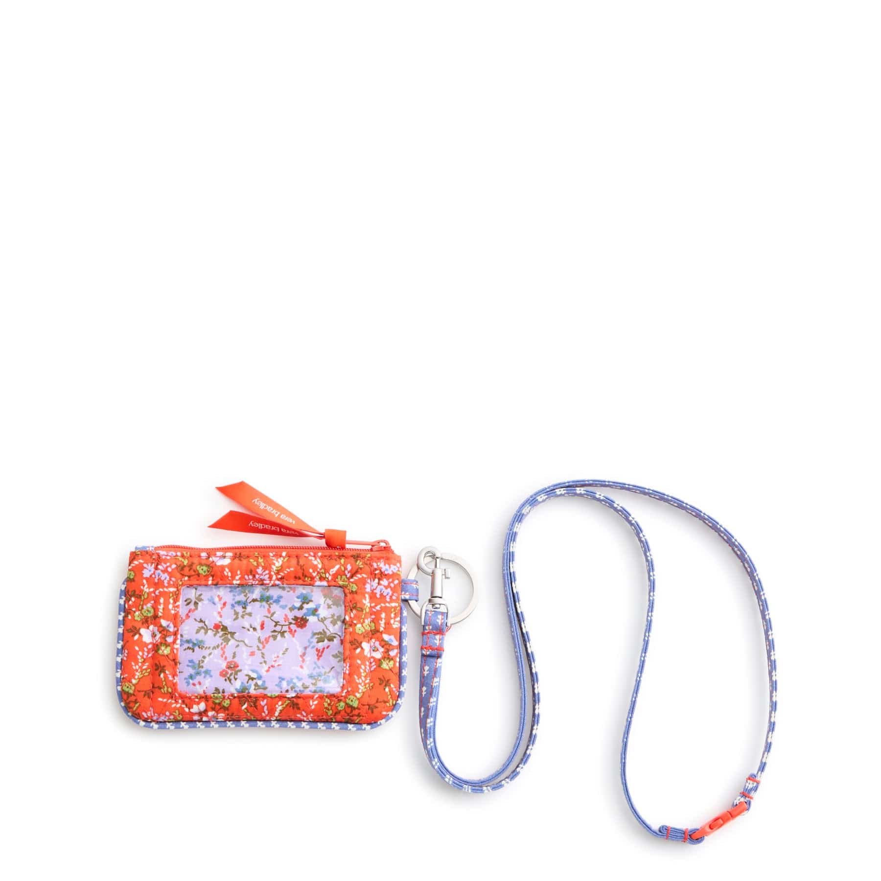Zip ID Pouch Breakaway Lanyard - Cotton | Vera Bradley