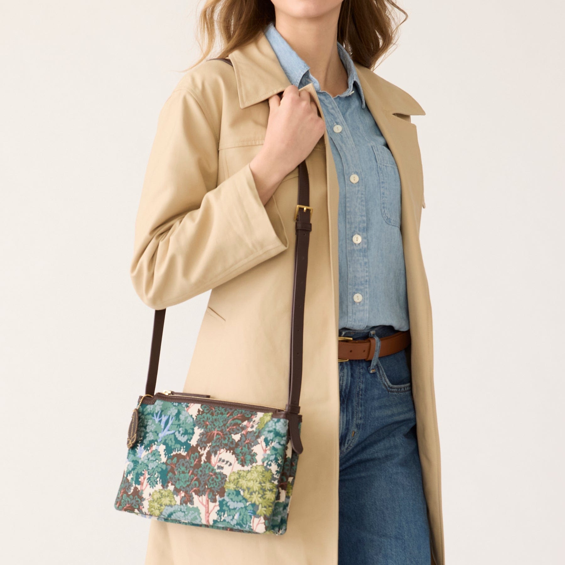 Foxbury Crossbody - Oxford Canvas | Vera Bradley