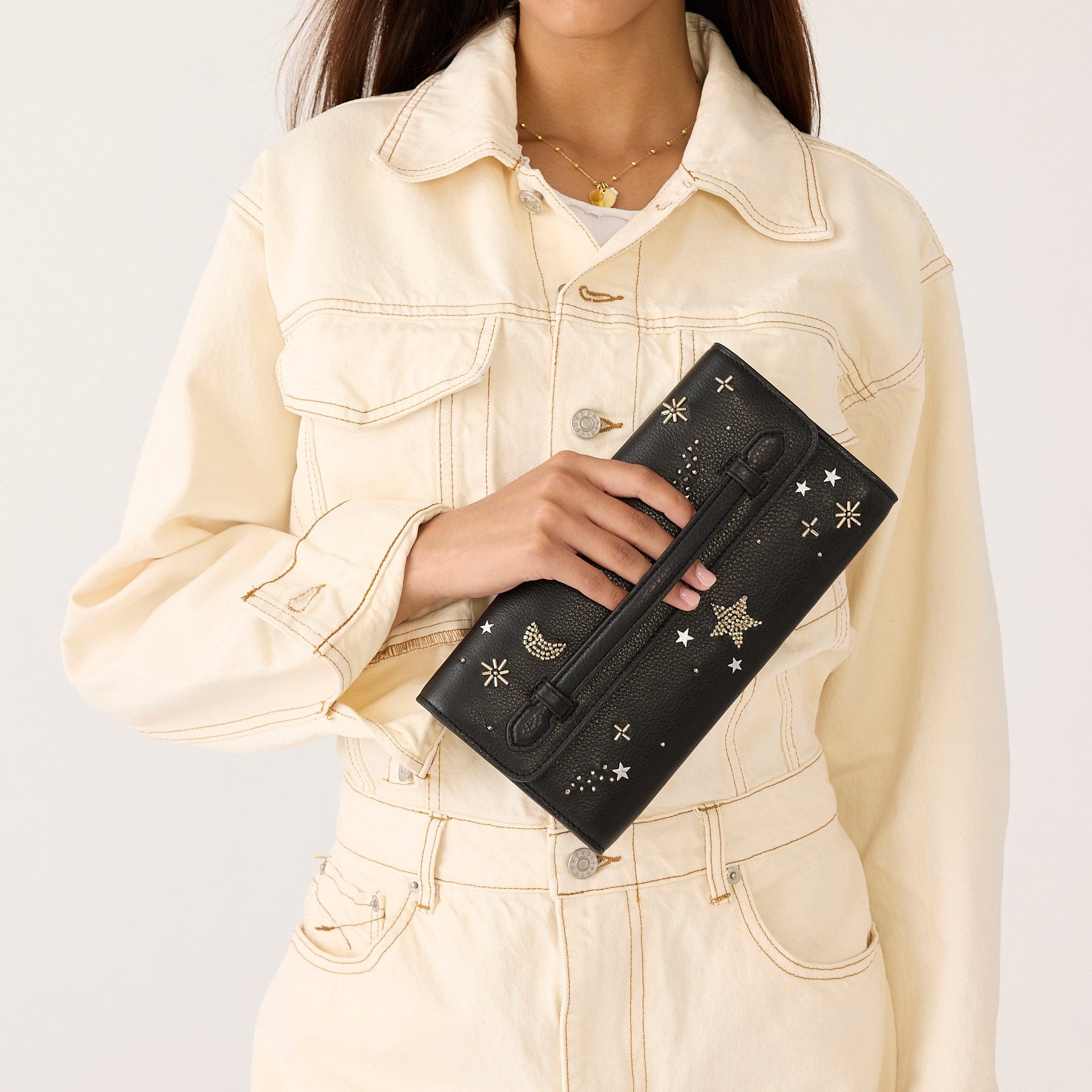 Verbena Clutch - Leather | Vera Bradley