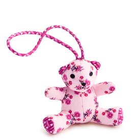 Bitty Bear Bag Charm - Melissa Ditsy Pink - Image 1