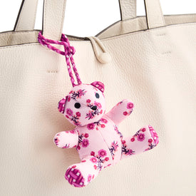 Bitty Bear Bag Charm - Melissa Ditsy Pink - Image 2
