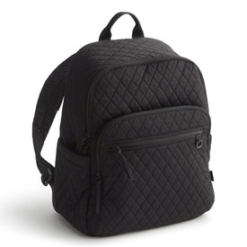 black quilted vera bradley square laptop backpack Bancroft Backpack
