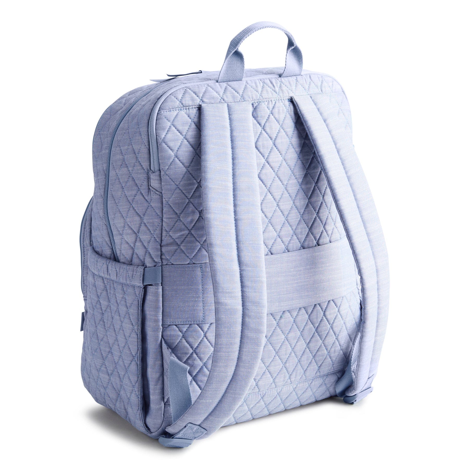 anthropologie blue leather backpack Vera Bradley Large Bancroft Backpack Women Blue