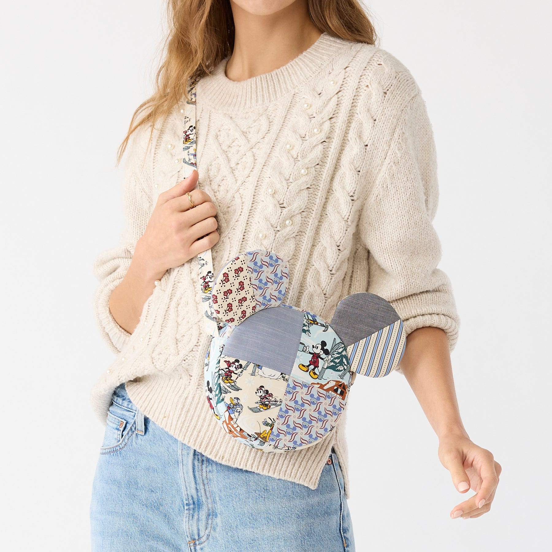 Disney Mickey Mouse Crossbody - Cotton | Vera Bradley