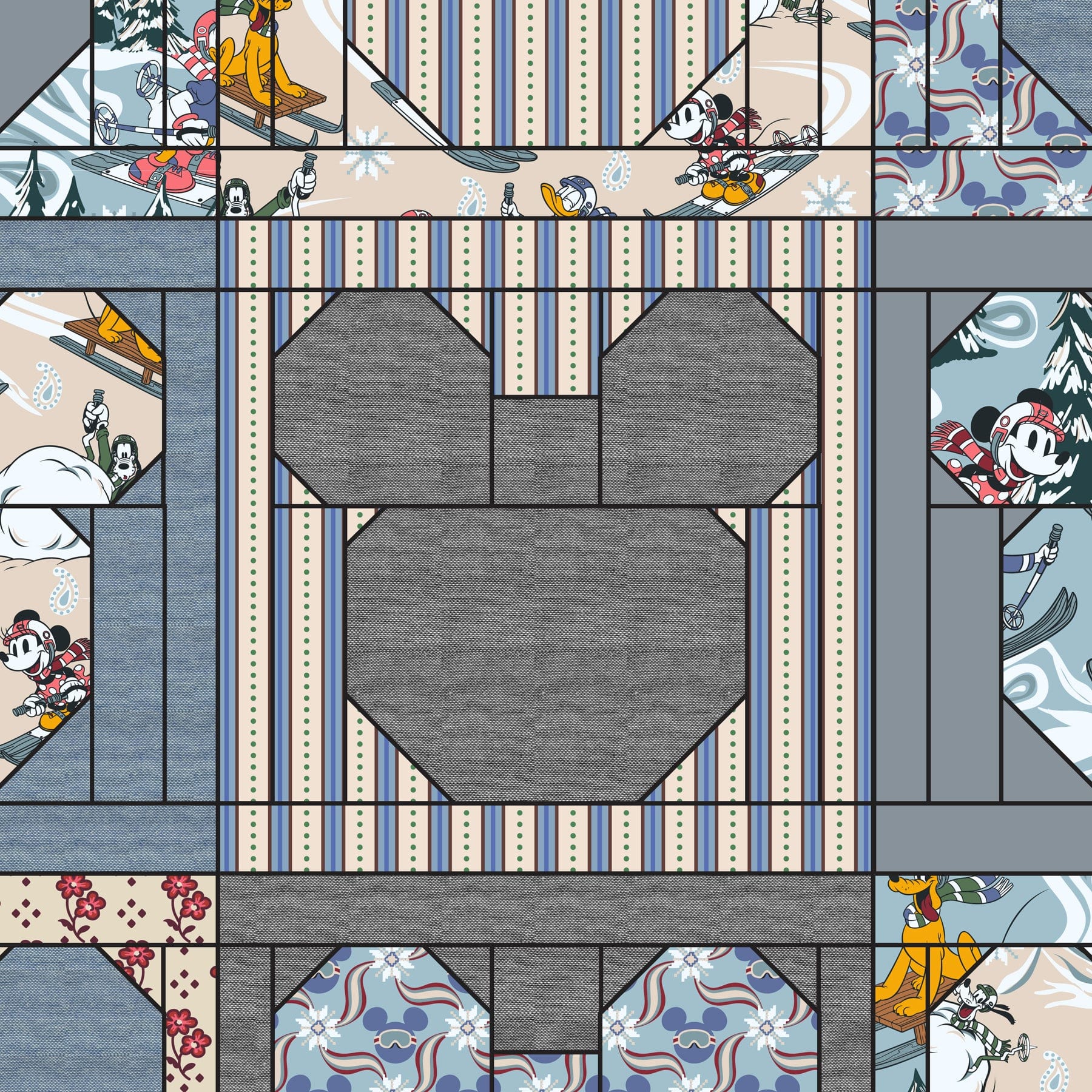 Disney Mickey Mouse Crossbody - Cotton | Vera Bradley