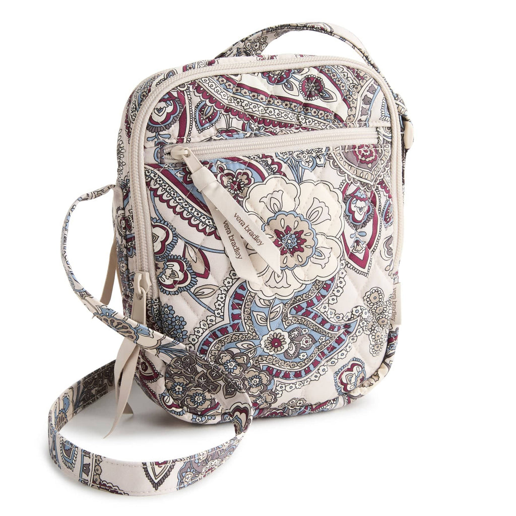 Vera Bradley サッチェル バッグ Vera Bradley Women's Cotton Glenna Satchel Sunlit Garden Sage
