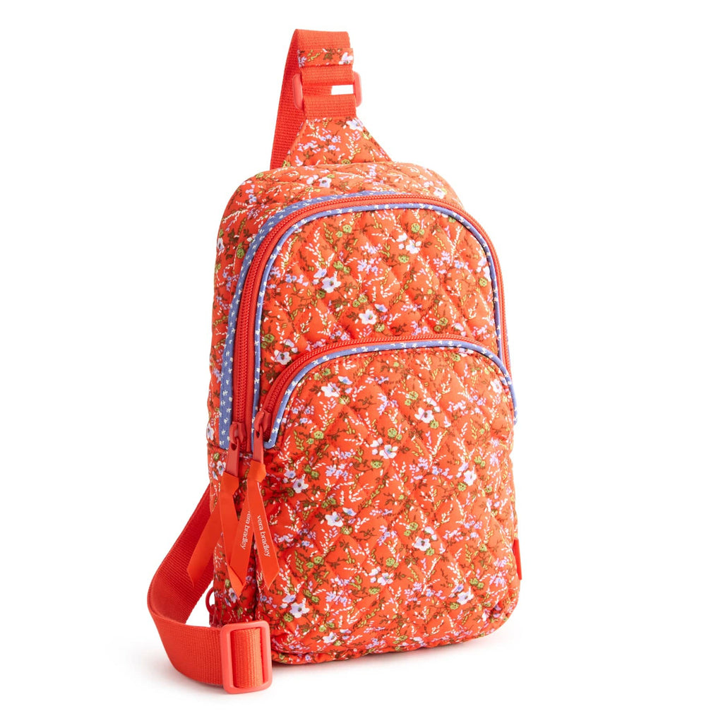 Lorman Sling Backpack - Cotton | Vera Bradley