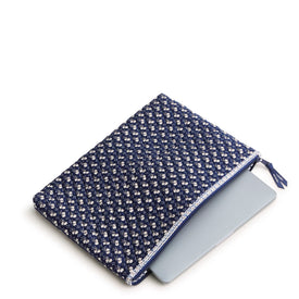Laptop Pouch - Rachel Ditsy Peacoat - Image 3