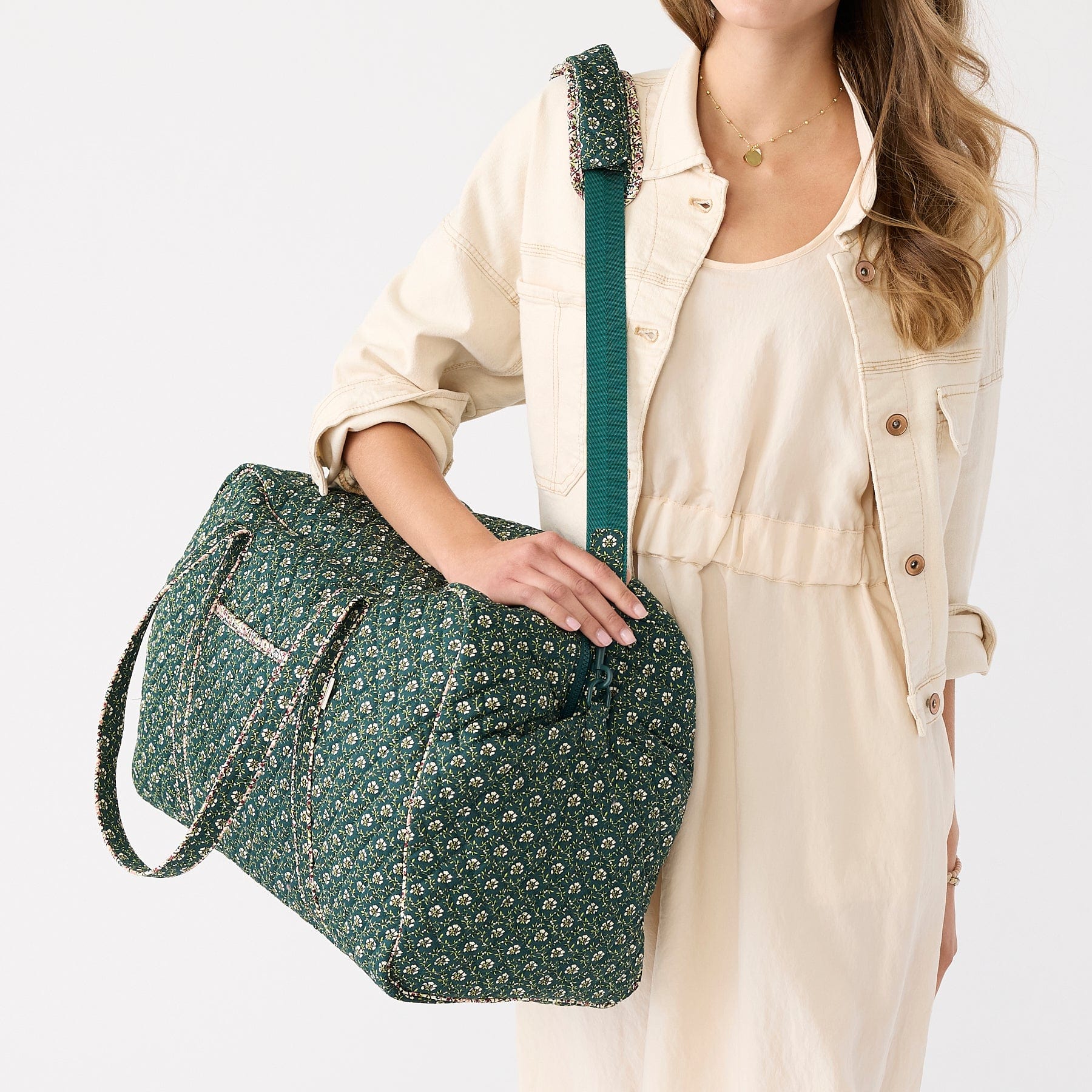 Large Miramar Weekender - Cotton | Vera Bradley