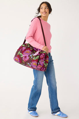 Weekender Travel Bag - Tapestry Blossoms - Image 3