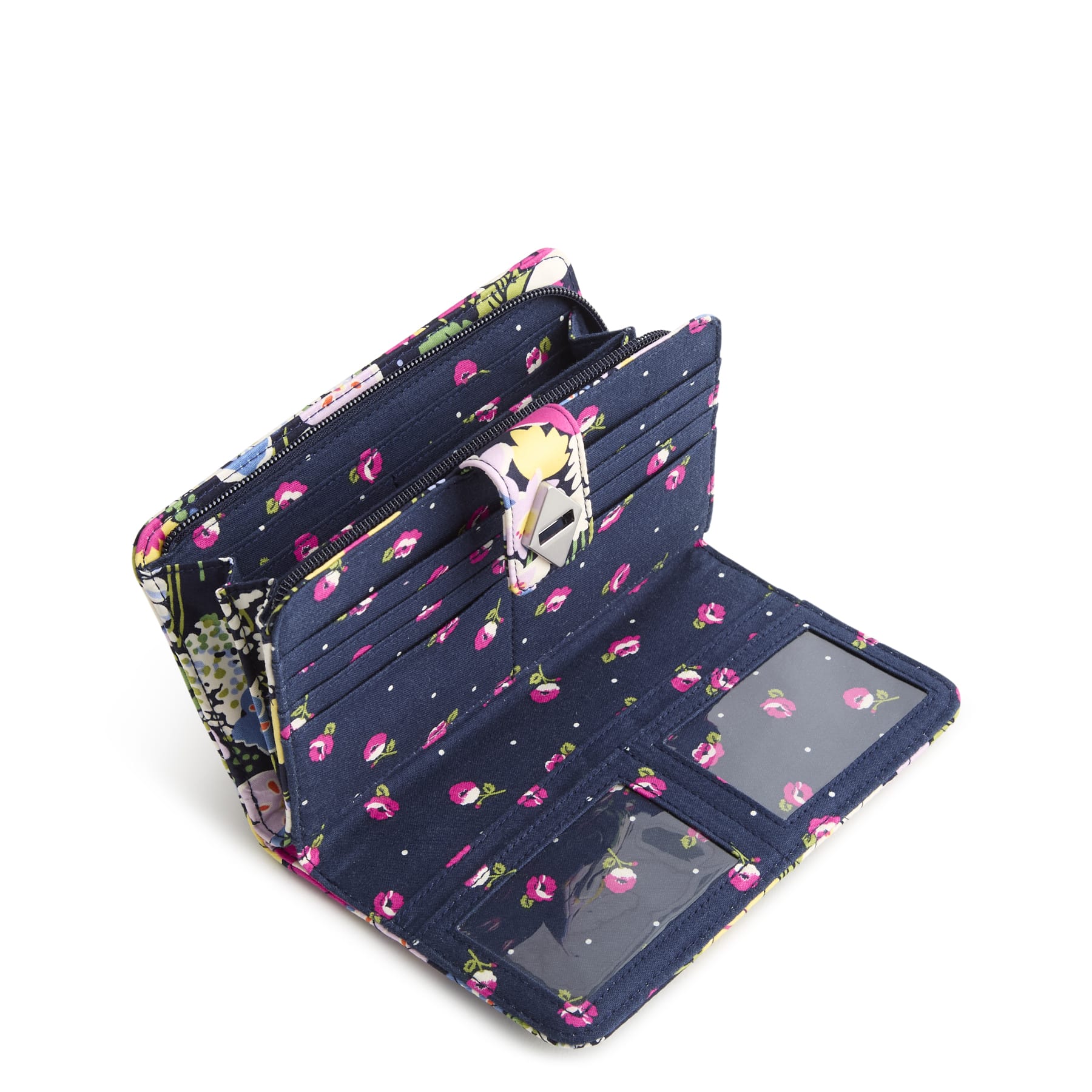 Turnlock Wallet - Cotton | Vera Bradley