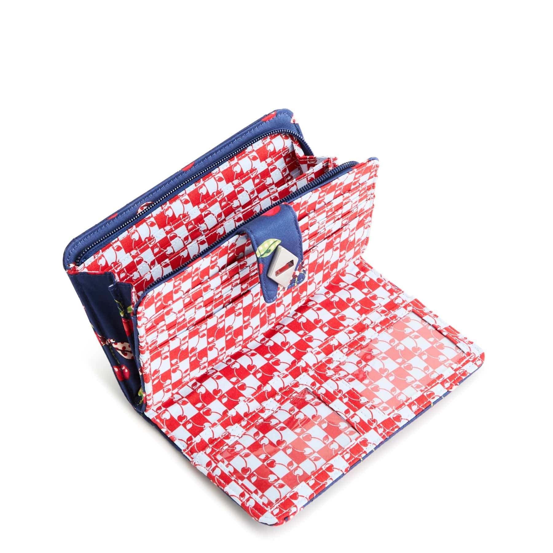 Turnlock Wallet - Cotton | Vera Bradley
