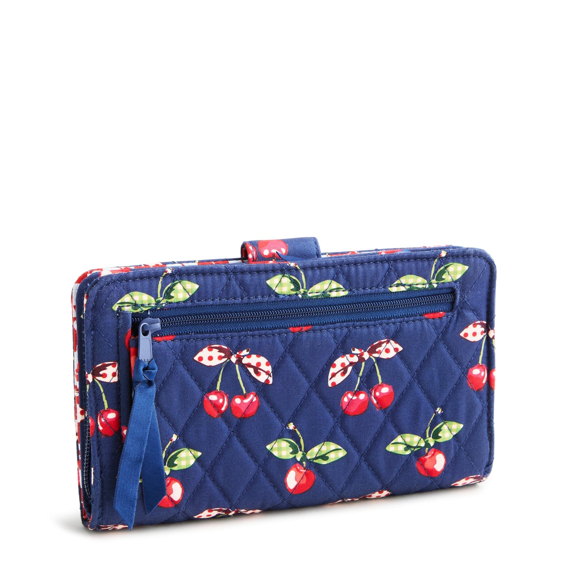 ねば テラヴィ BR58 RL Turnlock Wallet - Cotton | Vera Bradley