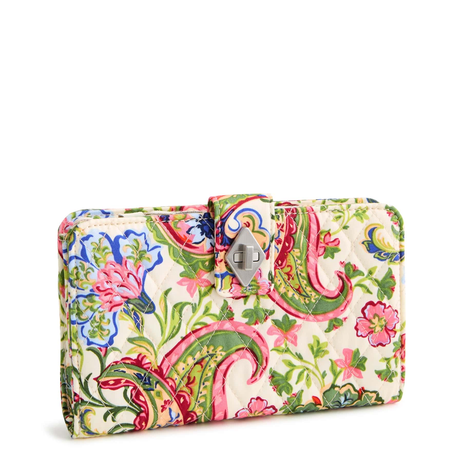 Turnlock Wallet - Cotton | Vera Bradley