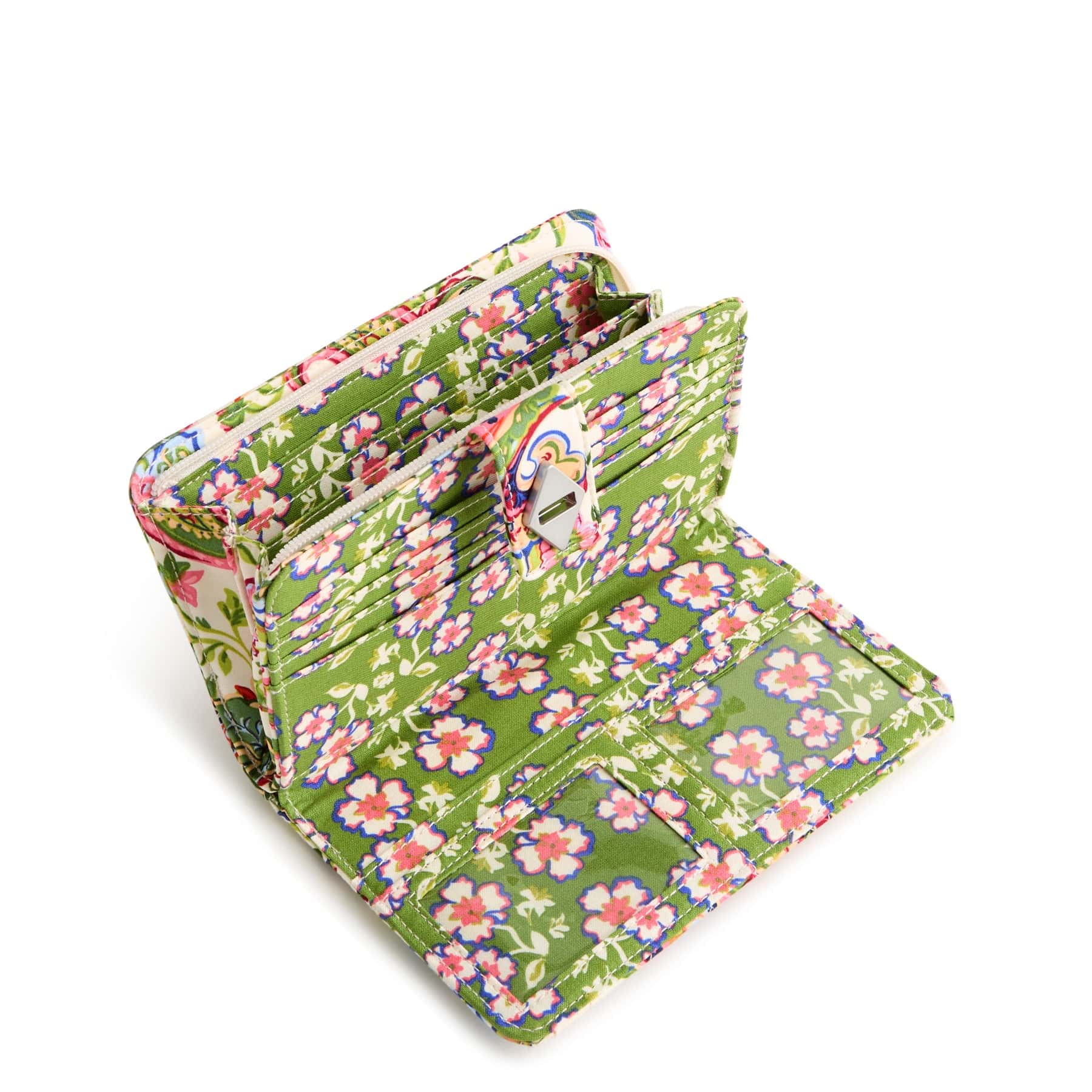 Turnlock Wallet - Cotton | Vera Bradley