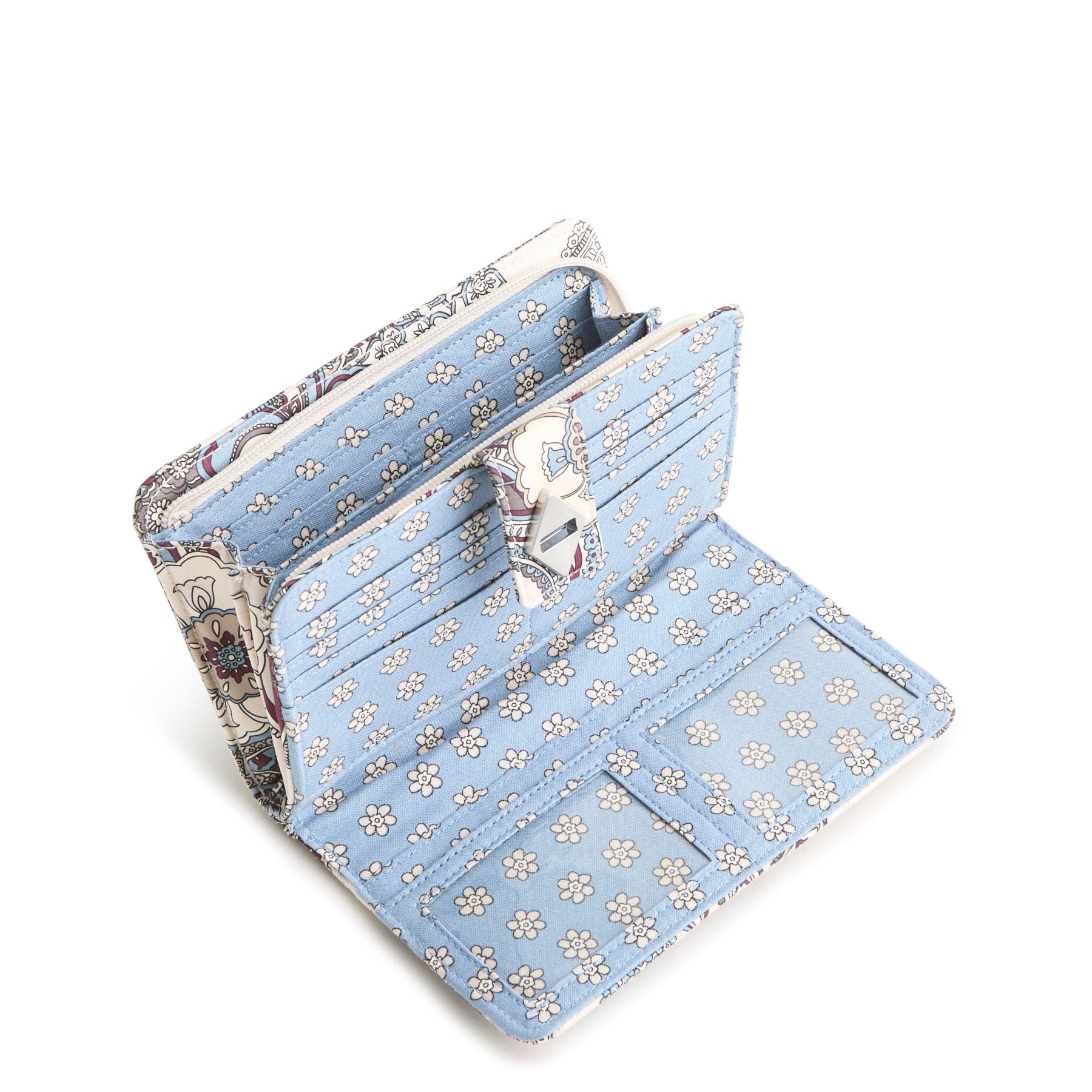 Turnlock Wallet - Cotton | Vera Bradley