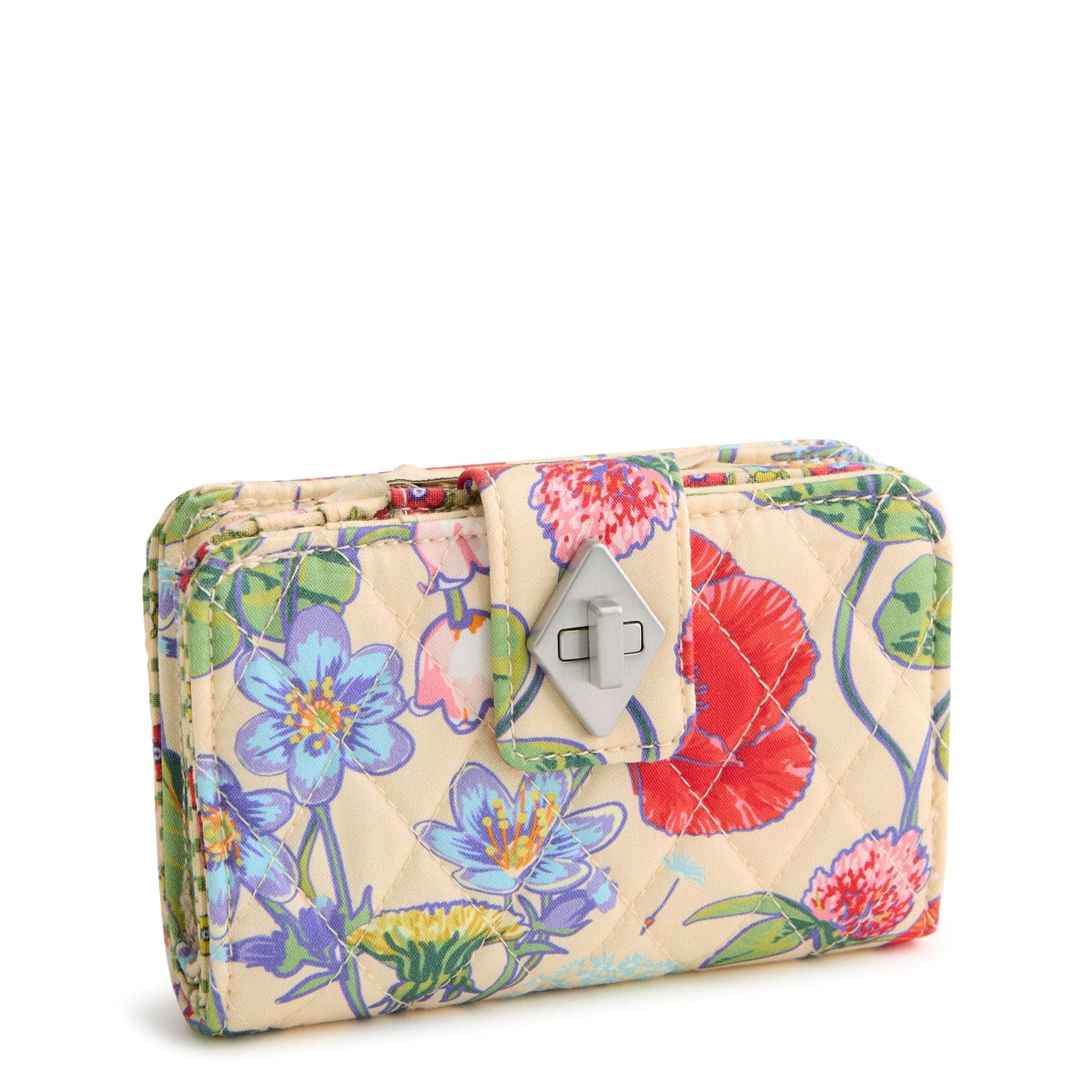 Small Turnlock Wallet - Cotton | Vera Bradley