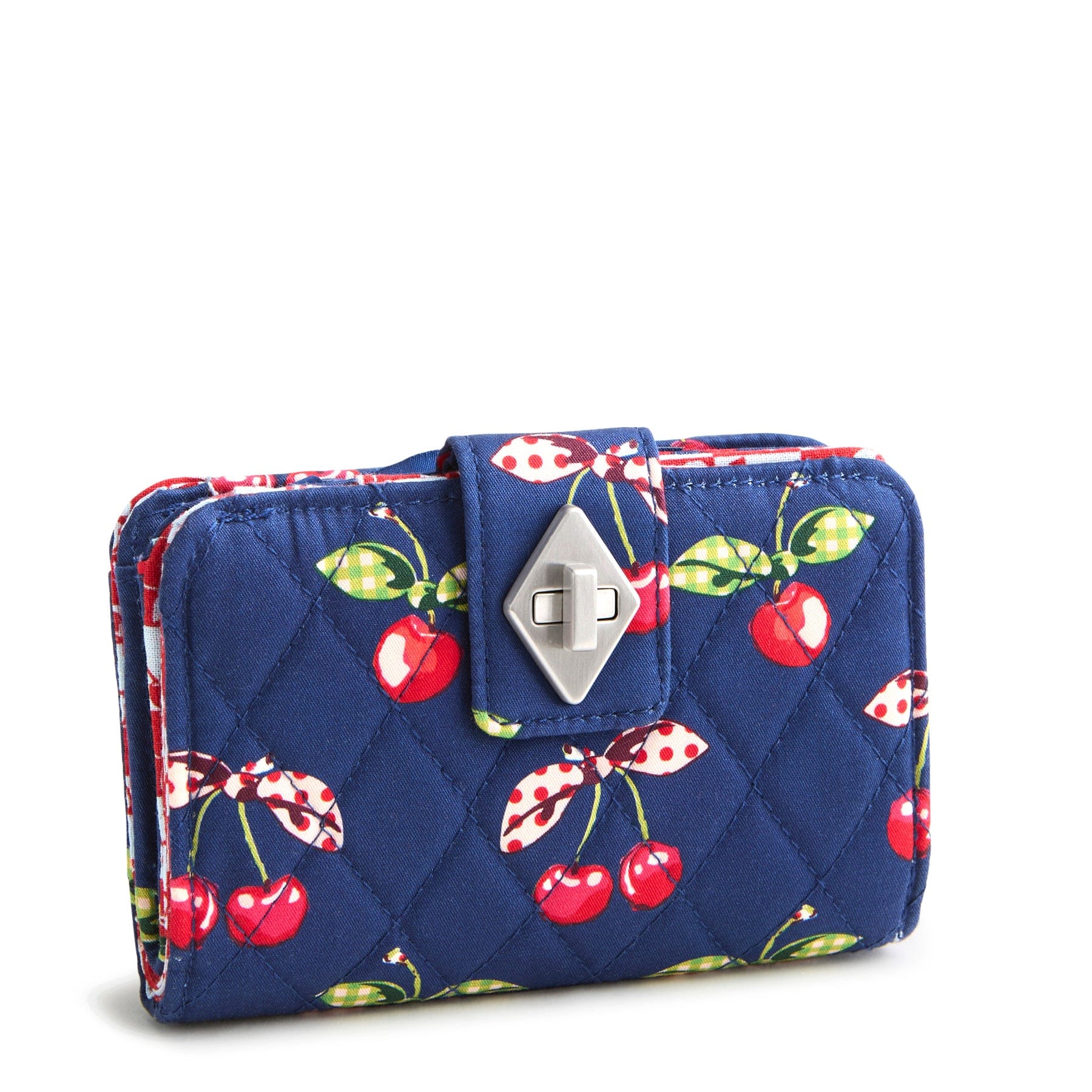 Small Turnlock Wallet - Cotton | Vera Bradley