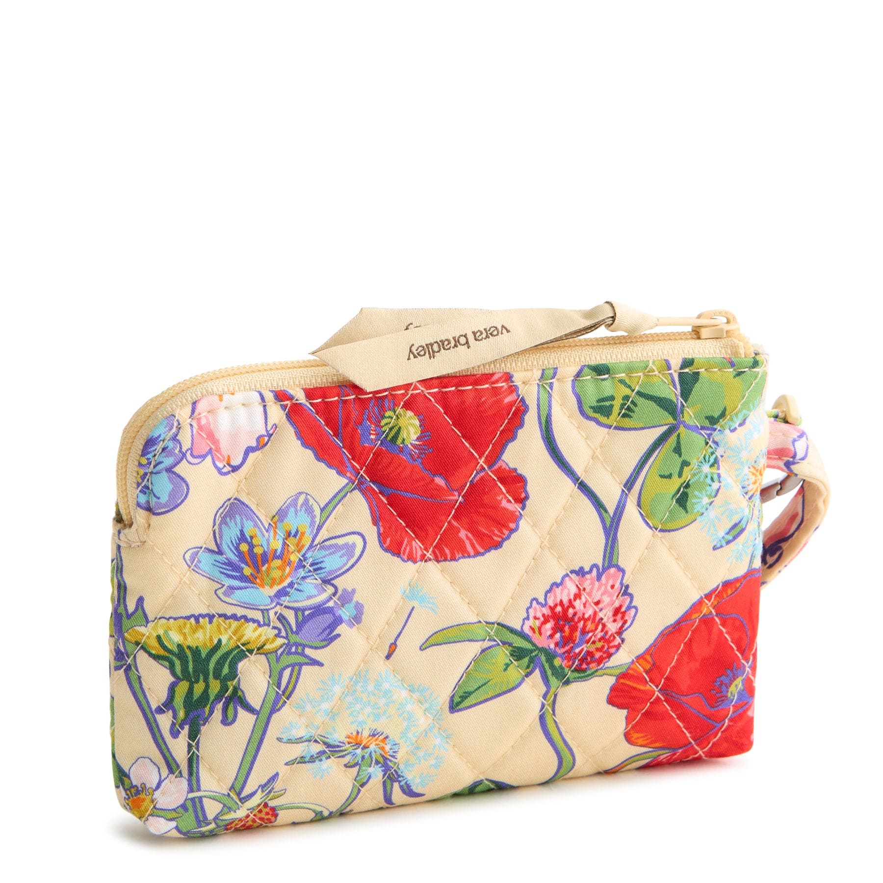 ハンドメイドぺり Clip & Zip Wristlet - Cotton | Vera Bradley