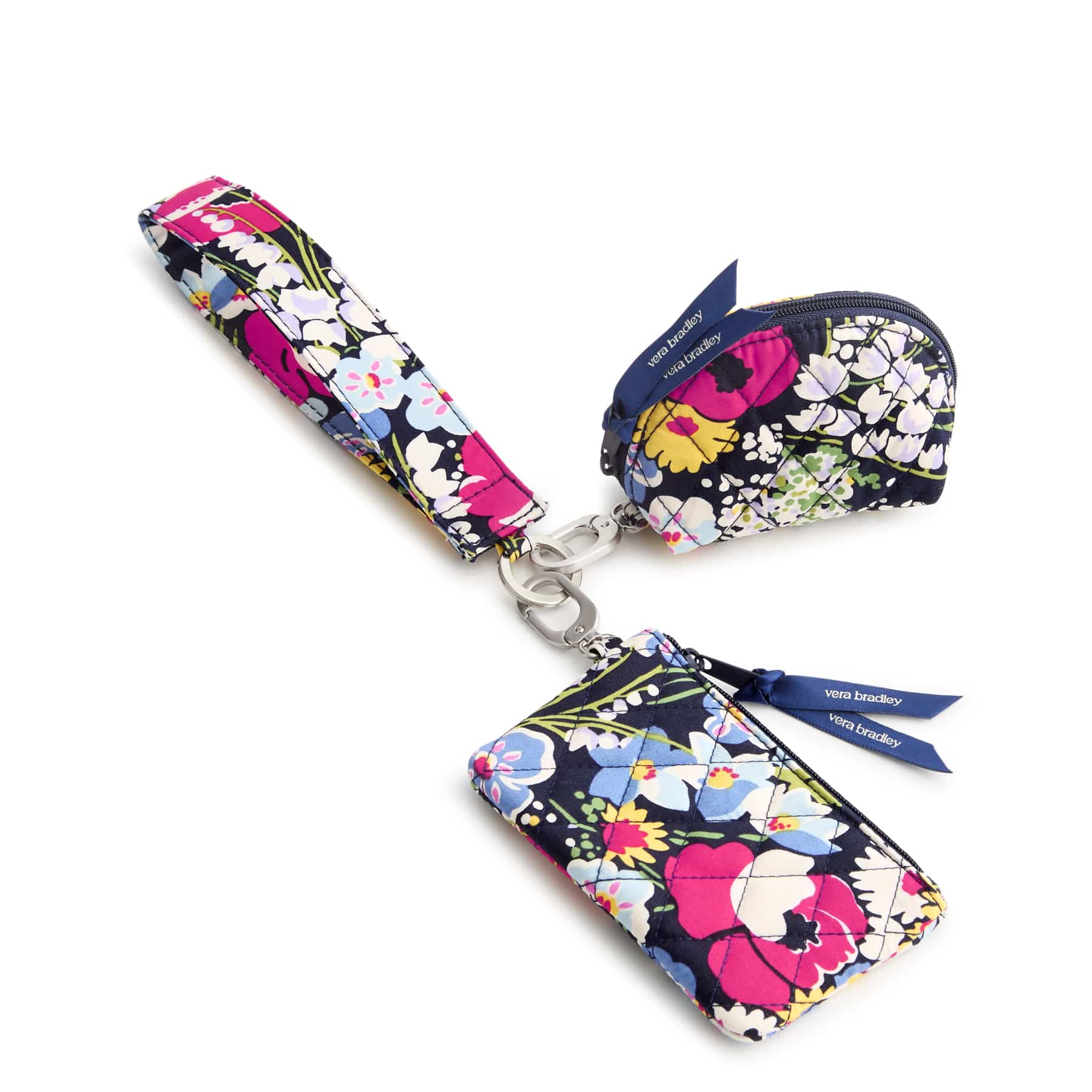 Dual Pouch Wide Wristlet - Cotton | Vera Bradley