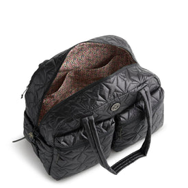 Large Weekender Travel Bag - Moonless Night with Aluminum - Image 5