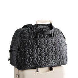 Large Weekender Travel Bag - Moonless Night with Aluminum - Image 6