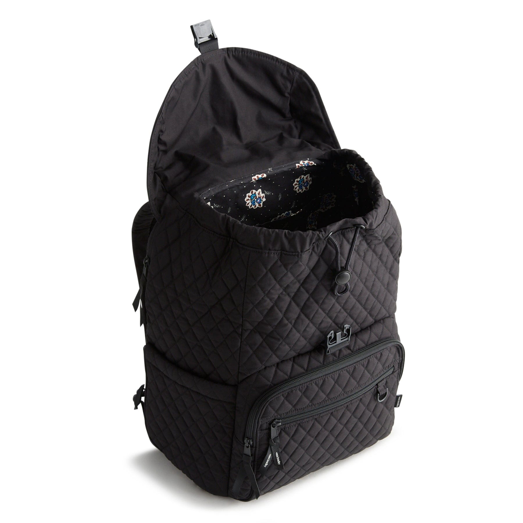 berchirly vintage large travel backpacks Vera Bradley Large Berkhill Backpack Women in Moonless Night Black