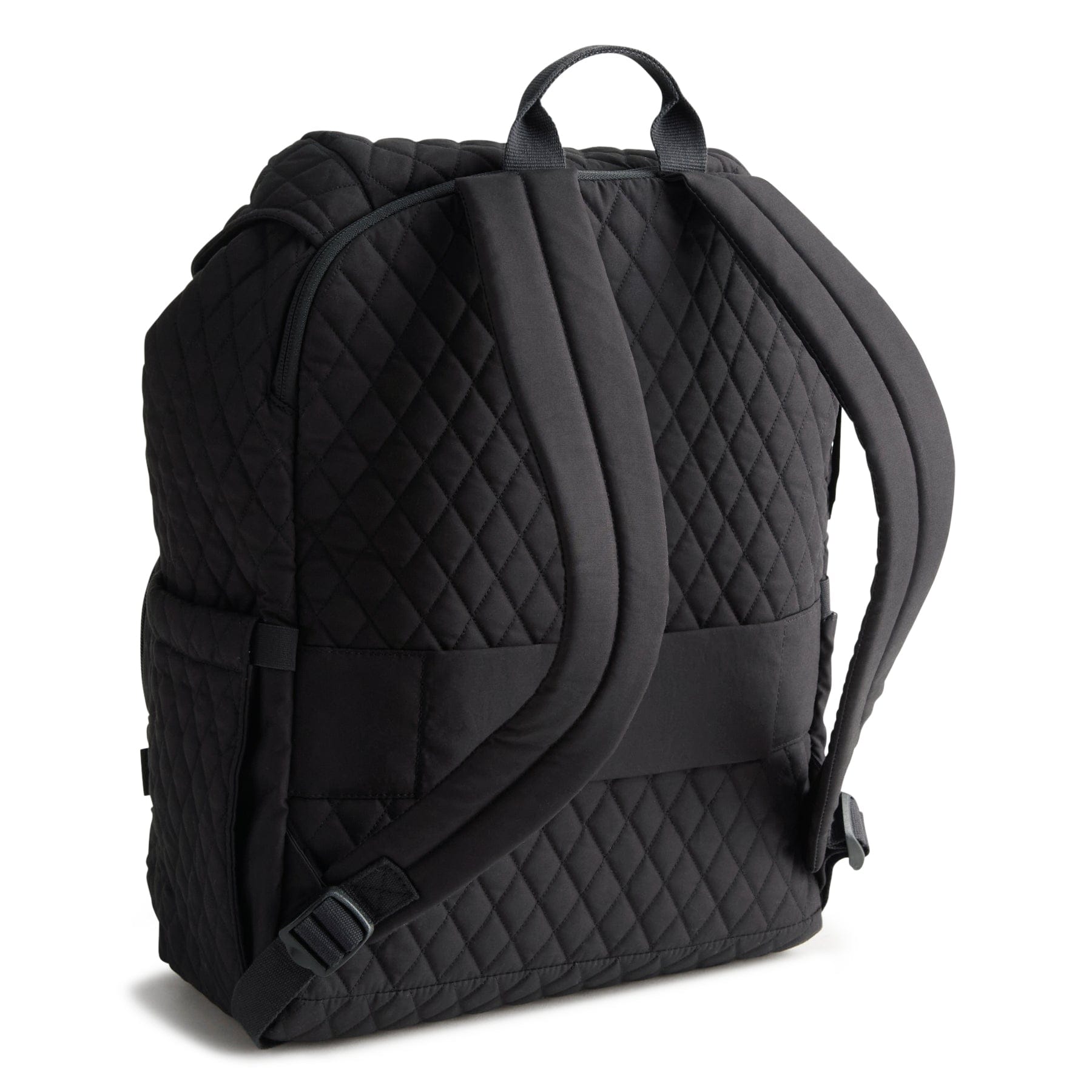 anthropology black leather backpack Vera Bradley Large Berkhill Backpack Women in Moonless Night Black