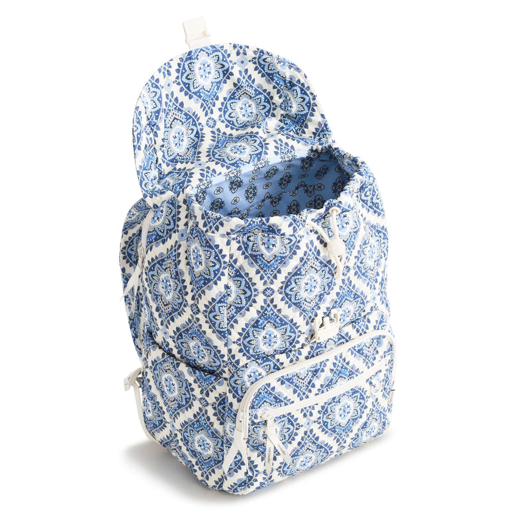 Large Berkhill Backpack - Cotton | Vera Bradley display picture 1