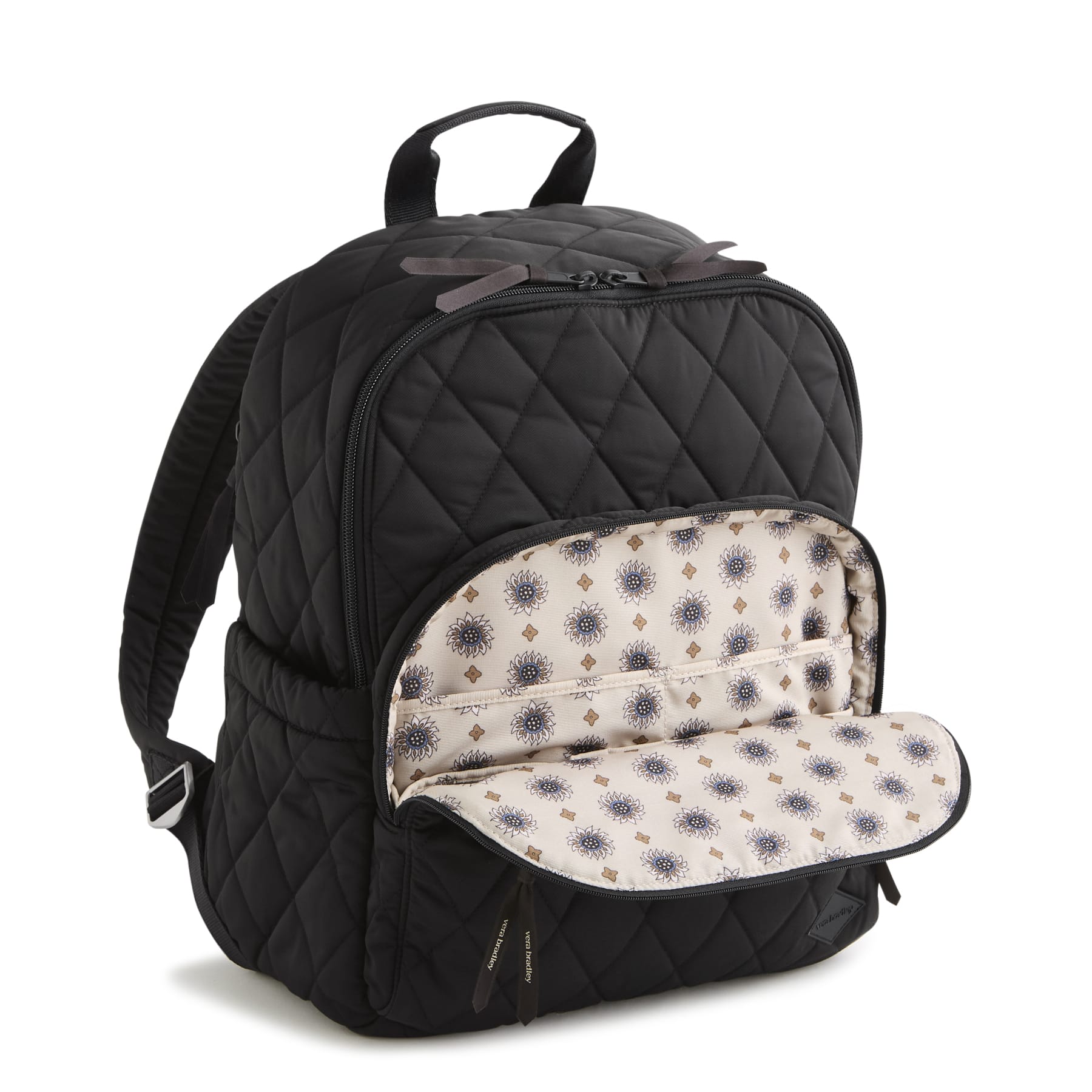 Vera Bradley Bancroft Backpack Women in Moonless Night Black