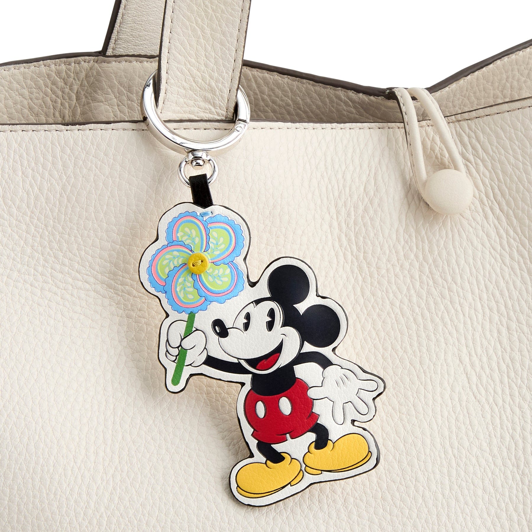 Disney Mickey Mouse Pinwheel Bag Charm | Vera Bradley