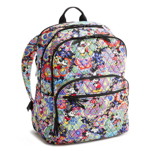 biggest vera laptop backpack Vera Bradley Disney Large Bancroft Backpack