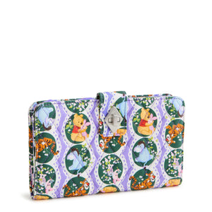 Disney Turnlock Wallet - Winnie the Pooh Springtime Eyelet - Swatch Image